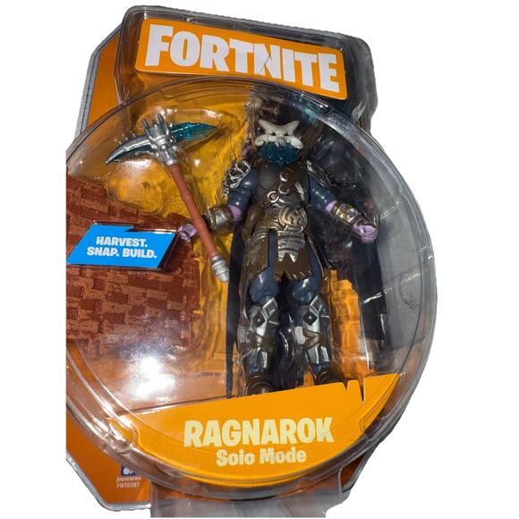Fortnite Solo Mode 4" Core Figure Pack - Ragnarok Fortnight 2019 MOC BRAND NEW - Picture 2 of 4